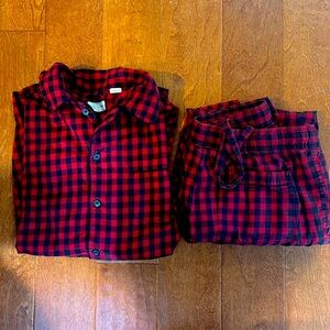 Men’s J. Crew buffalo print pajamas